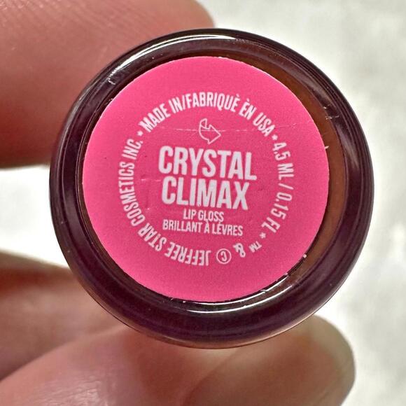 NIB Jeffree Star Crystal Climax RARE The Gloss Lip Gloss 4.5ml - Picture 6 of 9
